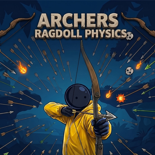 Íjászok Ragdoll Fizika