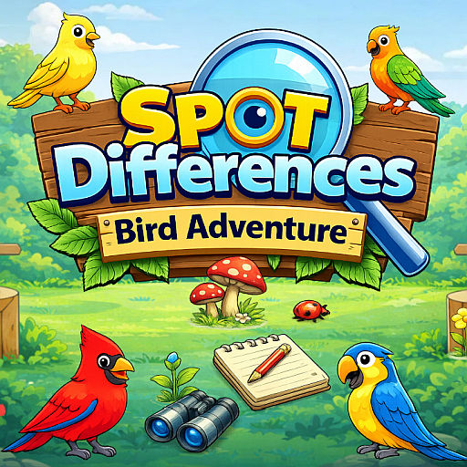 Spot különbségek Bird Adventure